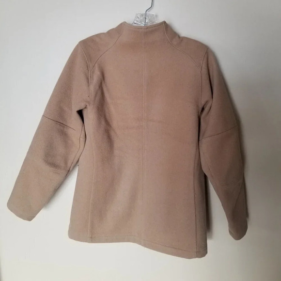 𝅺Patagonia Wool Full Zip Jacket Neutral  Tan XS - Picture 2 of 12